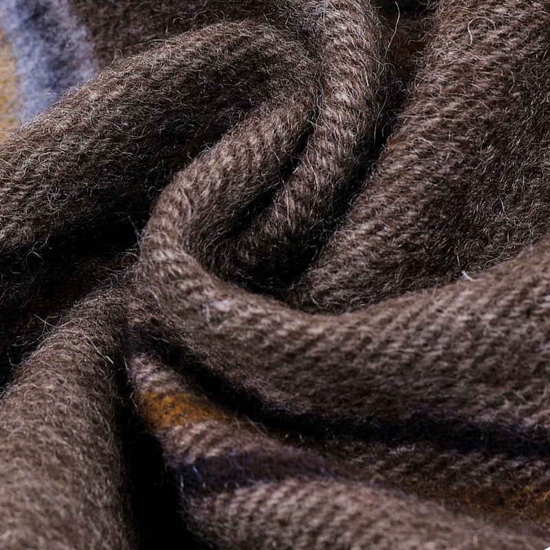 SKNSOFT Winter Wool Plaid Scarf for Men,Women Fashion Tartan Wrap Checkered Scarves - Image 3